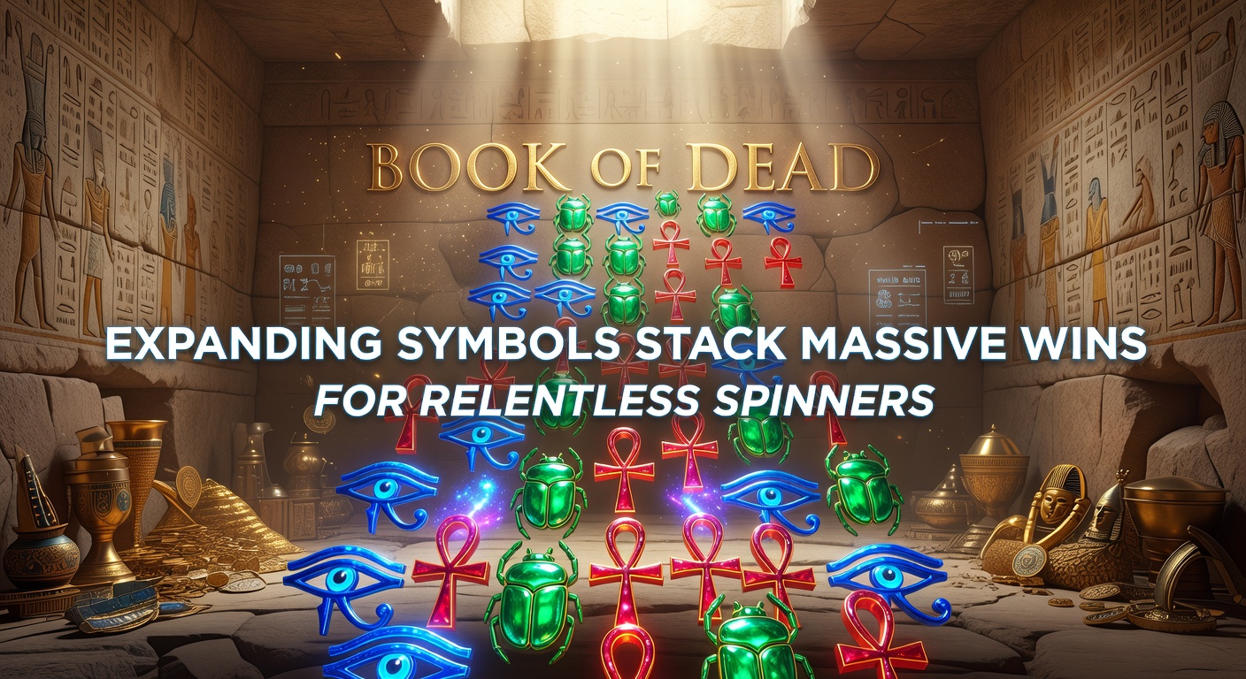 Close-up of a massive Book of Dead win screen with five expanding Pharaoh symbols blanketing the reels, win meter exploding to over 5,000x amid fiery animations and tomb treasures