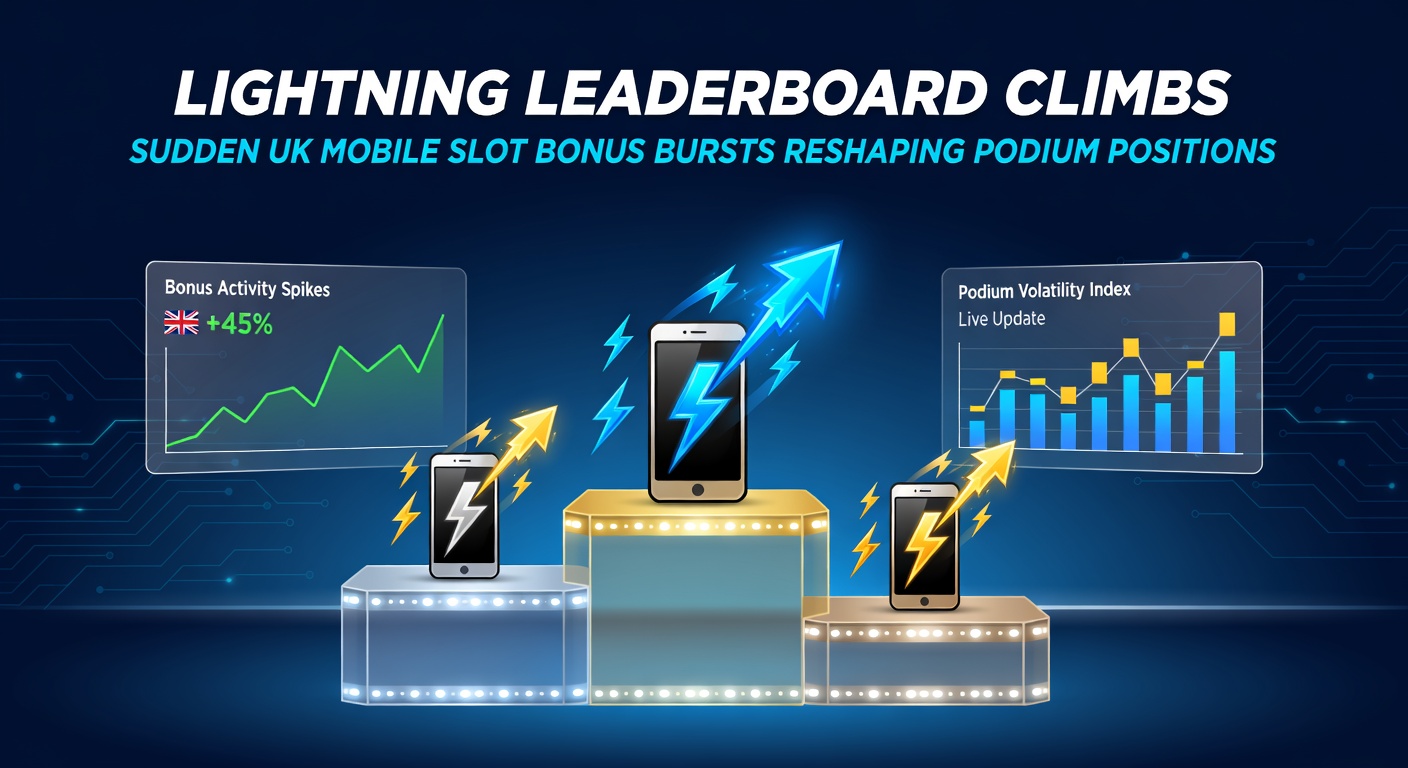 Close-up of a mobile phone screen capturing a massive slot bonus payout, with leaderboard points exploding upward amid colorful slot symbols and rising podium rankings